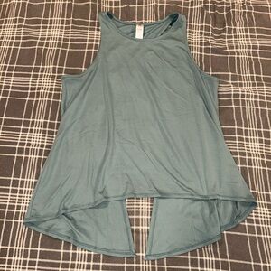 Yogalicious Teal Tank Top
